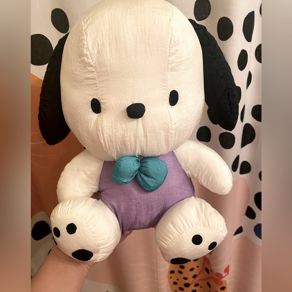 Vintage nylon Pochacco plush